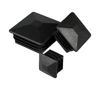 20 tappi quadrati in plastica per tubi, diverse misure, a scelta, tappi a vista, feltrini lamellari, feltrini per mobili, protezioni per gambe della sedia, tappi di protezione, tappi quadrati (30 x