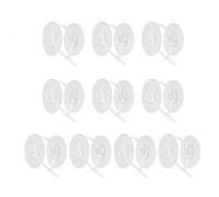 20 tasselli da parete per mobili, tasselli da parete per armadietti, a prova di bambino, per prevenire la caduta, adesivo anti-punta, staffa in metallo di sicurezza per il fissaggio di librerie,