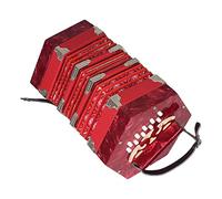 20 Tasti Concertina Fisarmonica Con Borsa Da Trasporto, Facile Da Imparare Strumento Di Fisarmonica Musicale, Strumento Musicale Educativo For Regalo Principiante Amatoriale