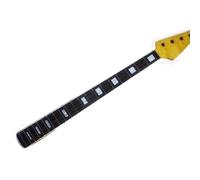 20 tasti in acero basso elettrico manico in palissandro fingeboard vernice gialla accessori for strumenti musicali Guitarra