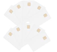 20 Tessere IC bianche 16K in PVC e rame per serrature auto | 20 pezzi per controllo accessi, trasferimento dati rapido e interfaccia ad alta velocità, per chiavi elettroniche e impianti