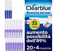 20 Test Di Fertilità per L'Ovulazione E 4 Test Di Gravidanza . Da Utilizzare Con