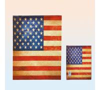 20 TOVAGLIOLI BANDIERA AMERICANA VINTAGE