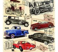 20 tovaglioli Classic Cars Oldtimer/Auto/Vintage 33 x 33 cm