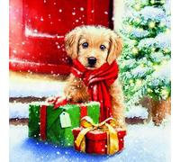 20 tovaglioli con cane in regali | animali | Natale 33 x 33 cm