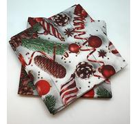 20 tovaglioli di mela pino in ovatta a 3 strati, 40 x 40 cm