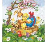 20 tovaglioli Easter Friends Altri Amici/Pasqua 33 x 33 cm