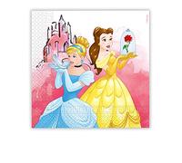 20 Tovaglioli in Carta compostabile Principesse Disney 33 cm