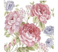 20 tovaglioli Rosenwelt Lilla/Rosa/Fiori/Rosa/Rosa/Rosa/Rose/33 x 33 cm