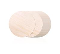 20 Trucioli di Legno Grandi 10 cm, Fai Da Te, per Tagliare, Intagliare e Dipingere, per la Produzione