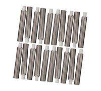 20 tubetti di vernice vuoti in alluminio, riutilizzabili, comprimibili, contenitori portatili, facili da aprire, adatti per olio acrilico, acquerello, Arti, multicolore, 20 pezzi da 30 ml