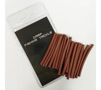 20 tubi termorestringenti per pesca alla carpa che supportano transizioni pulite tra le variazioni del diametro della lenza (2 mm marrone)