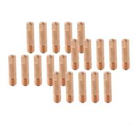 20 ugelli per torcia di saldatura MB15AK, materiale in rame, per MIG/MAG, lavorazione, varie aperture da 0 6 a 1 2 mm (0,6 mm)