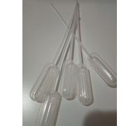 20 Unità Pipette Goccia Pasteur Plastica Dosificatrice 4,5 Ml Non Graduata