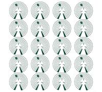 20 unità rack per fragole con design a scatto per un ancoraggio sicuro al terreno, per l'esclusione delle lumache e spaziatura uniforme del baldacchino