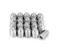20 Viti A Ricircolo Di Sfere M8x10, Set Di Stantuffi A Molla In Acciaio Inox, Viti Stantuffo Sfera Con Esagono Incassato Per Apparecchiature Lubrificazione, Utensili Pneumatici(M8*10)