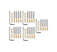20 viti squisite per computer PC Gamer da 80 mm, 90 mm, 120 mm e 140 mm, spessore 25 mm, ventola RGB per raffreddamento case, accessori fai da te