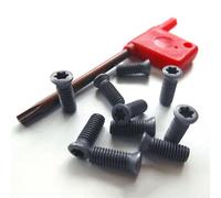 20 viti Torx per utensili da tornio da M2 a M5 per inserti in carburo compatibili (M2,5 x 7)