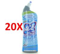 20 X Ace Wc Gel Brezza Marina Glitter 700 Ml