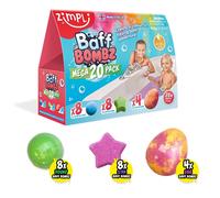 20 x Bombe da Bagno Mega Value Pack di Crea un Avventura da Bagno Colorata e