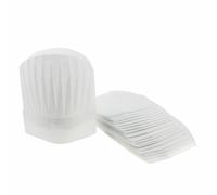 20 x Cappello da cuoco monouso Cappello da cuoco Cappellino da cuoco Servin