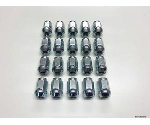 20 X Chrome Wheel Nut Per Jeep Cherokee XJ / Comanche MJ 1984-2001 WBHA/XJ/027A