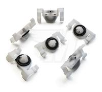 20 x clip di fissaggio modanatura con guarnizione per Mercedes Smart |...