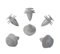 20 x clip di fissaggio pannello interno porta in plastica bianca per |...