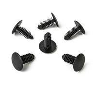 20 x clip universale in plastica per abete nero | 18 mm x 22,7 mm