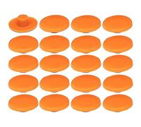 20 x coprivite in plastica 4 x 2,7 x 11,8 mm Confirmat mobile cappuccio tappo foro protezione universale arancione