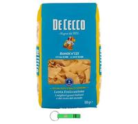 20 X De Cecco Pasta Rombi N. 121, 100% Pasta Italiana Confezione da 500 g + Portachiavi Beni Culinari Gratis