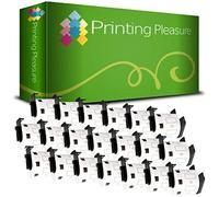 20 x DK11209 Etichette adesive compatibile per Brother P-Touch QL-500 QL-500BW QL-570 QL-700 QL-720NW QL-800 QL-810W QL-820NWB QL-1050 QL-1100 QL-1110NWB | 29mm x 62mm | 800 Etichetta per Rotolo