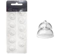 20 x EWANTO miniFit, 10 blister 10 mm di potenza come cupole Oticon Domes ex-...
