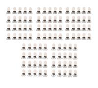 20 x Fermagli per bretelle Ganci per cinghie 20 mm Color argento