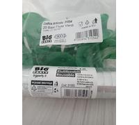 20 X FLUTE + BASE IN PLASTICA VARI COLORI (BASE VERDE)