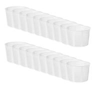 20 x Forma plastica per formaggio 8.2 x 6.8cm - Stampo per formaggio, Forme e fuscelle, Forme formaggio