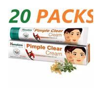 20 x Himalaya Pimple Clear Cream controlla i brufoli e rende la pelle morbida...