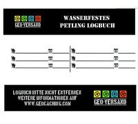 20 X Impermeabile preform Giornale di Bordo Plastica Geocaching Petlinge