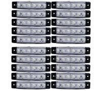 20 x laterale a LED 24 V Bianco Luci Chassis per camion rimorchio Caravan
