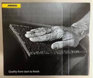 20 X Mirka Mirlon Stuoia di Abrasivo Handpads 152 x 229mm Korn Gp 320 Verde