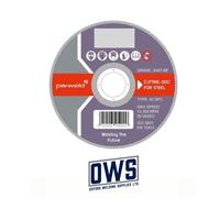 20 X Parweld (10.2cm) 100mm x 1mm Sottile Acciaio Inox Metallo Taglio Dischi