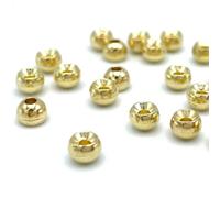20 x Perline di TUNGSTENO - 2.8mm - 7/64" (0,14g) - Gold - per la Costruzione di Mosche