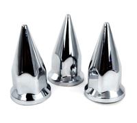 20 x plastica cromata punte sfera 33 mm ruota dado ruota viti copri camion