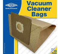 20 x Proaction / Tesco Sacchetti per Aspirapolvere Per : VC206,VC207,VC406