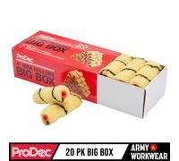 20 X Prodec 10.2cm/100mm Tigre Spessore Medio Mini Pittura Rullo Ricariche Big