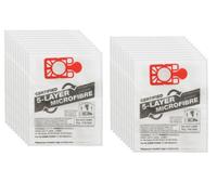 20 X SACCHETTI HOOVER PER ASPIRAPOLVERE NUMATIC HENRY HETTY JAMES HEPA-FLO