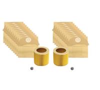 20 X Sacchetti Per Aspirapolvere E Filtri Per Karcher A2000 A2003 A2004