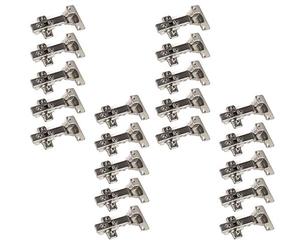 20 x SOTECH Cerniera per vasi T52 Arresto d'angolo con smorzatore + piastra a croce Cerniere per vasi (Singolo e disponibile come set da 6, 10, 20 o 30!)
