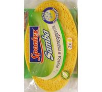 20 x SPONTEX Spugna Samba 2 Pezzi