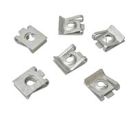 20 x staffe in metallo morsetto dado universale | 20,2 x 16,3